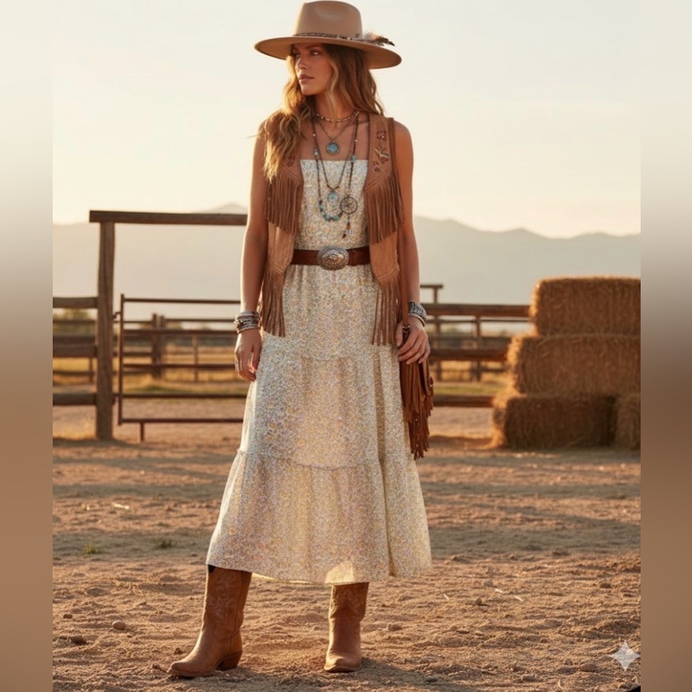 Hollister women’s bohemian sexy maxi floral print dress size Med NWT